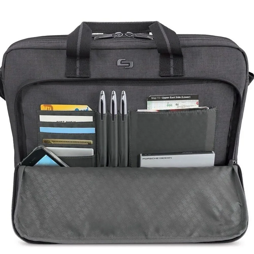 Solo ASTOR SLIM BRIEF Briefcase for 15.6